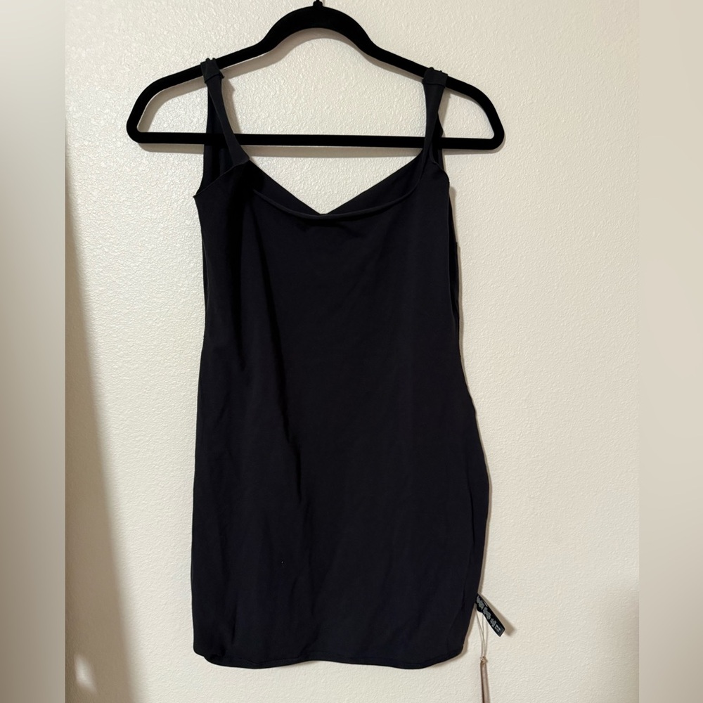 SKIMS Raw Edge Front Slit Dress - Picture 2 of 4